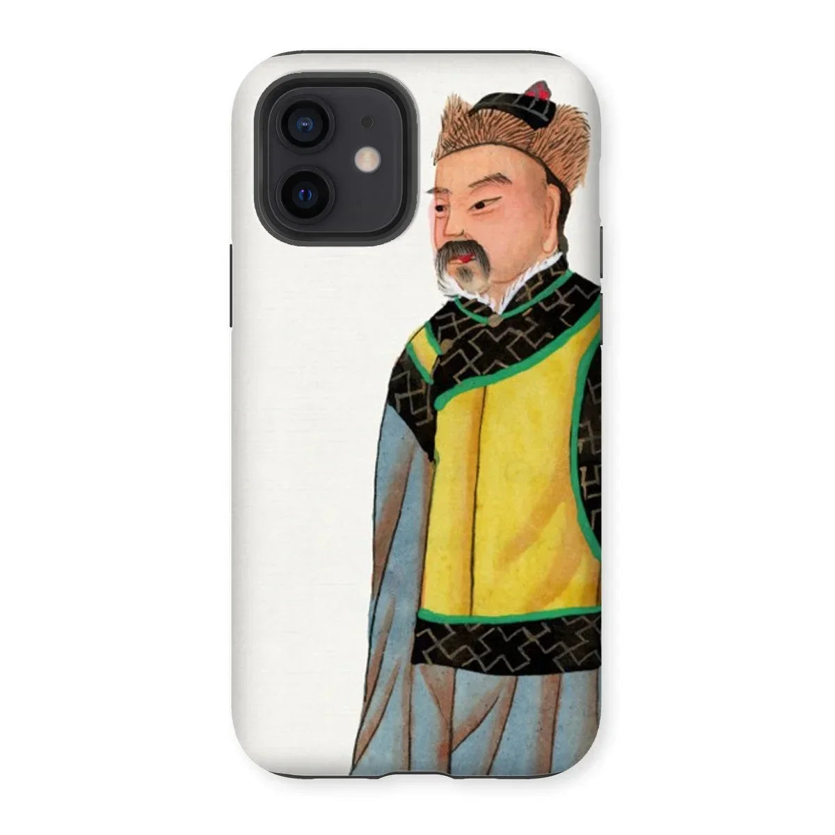 Mongolian Nobleman - Qing Dynasty Fashion Iphone Case - 12 / Matte