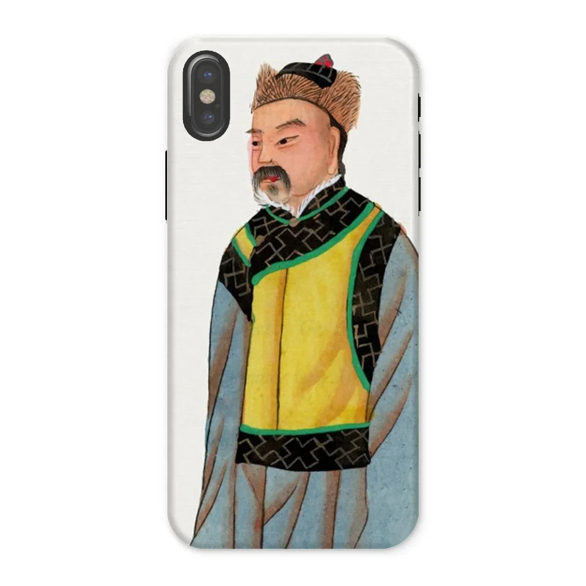 Mongolian Nobleman - Qing Dynasty Fashion Iphone Case - x / Matte