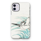 Mongolian Plover - Numata Kashu Shūchō Gafu Iphone Case, 11 / Matte, Iphone Case Delicate Watercolor-style Illustration Bird Flight Stylized