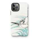 Mongolian Plover - Numata Kashu Shūchō Gafu Iphone Case, 11 Pro / Matte, Iphone Case Watercolor-style Illustration Bird Flight Stylized