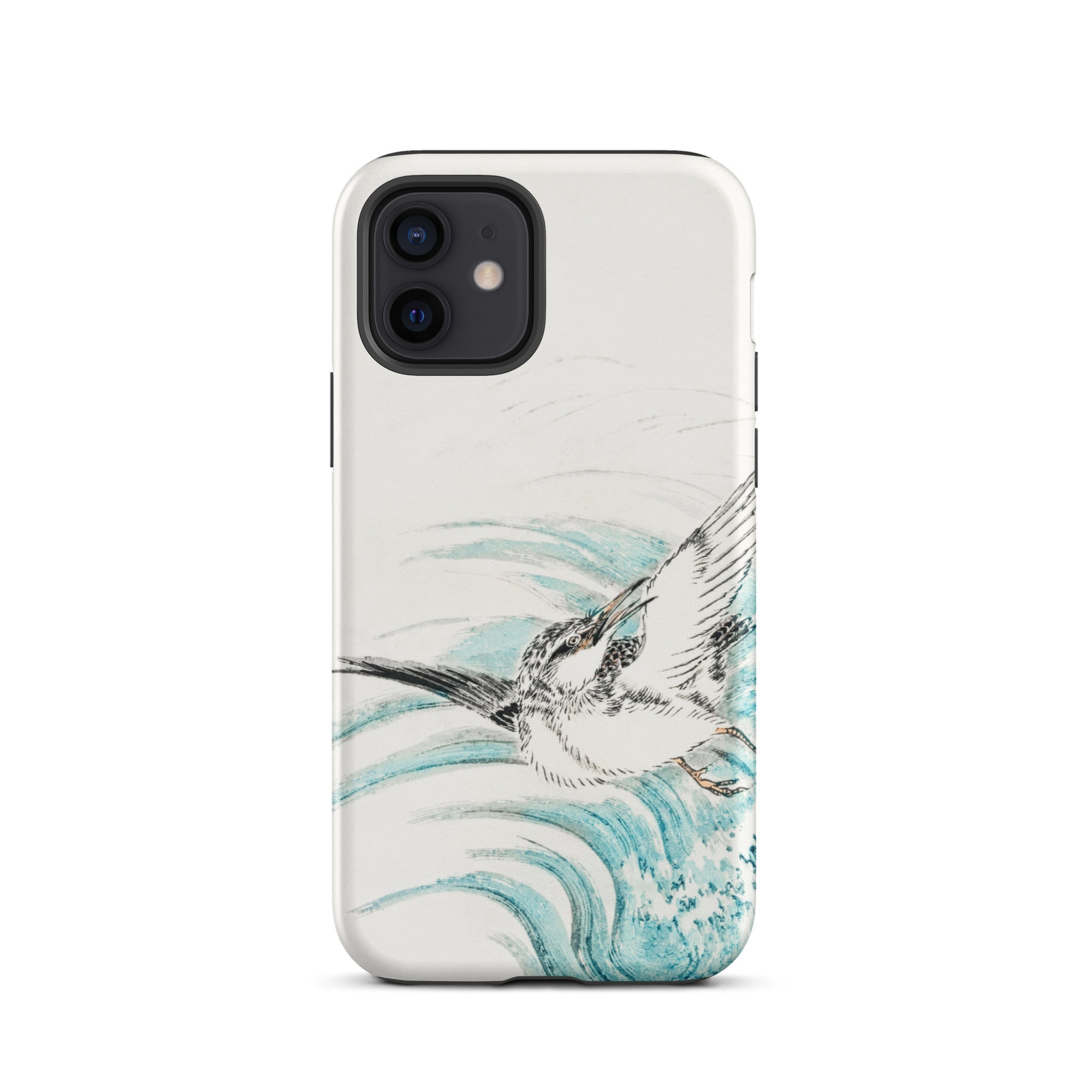Mongolian Plover - Numata Kashu Shūchō Gafu Iphone Case, 12 / Matte, Bird-themed Phone Case