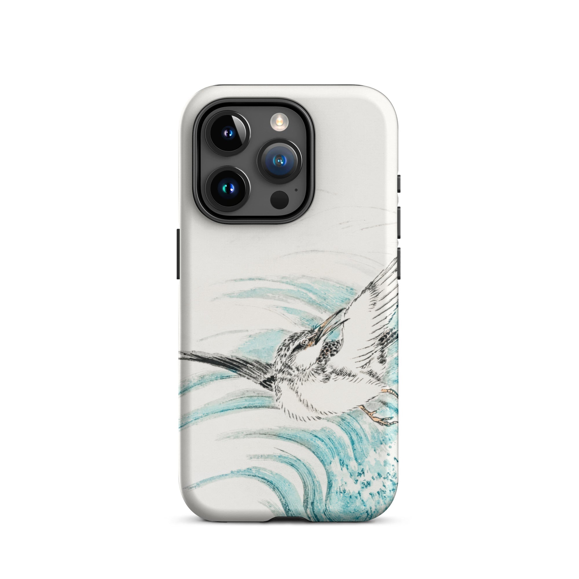 Mongolian Plover - Numata Kashu Shūchō Gafu Iphone Case, 15 Pro / Matte, Bird-themed Phone Case