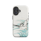 Mongolian Plover - Numata Kashu Shūchō Gafu Iphone Case, 16 / Matte, Bird-themed Phone Case