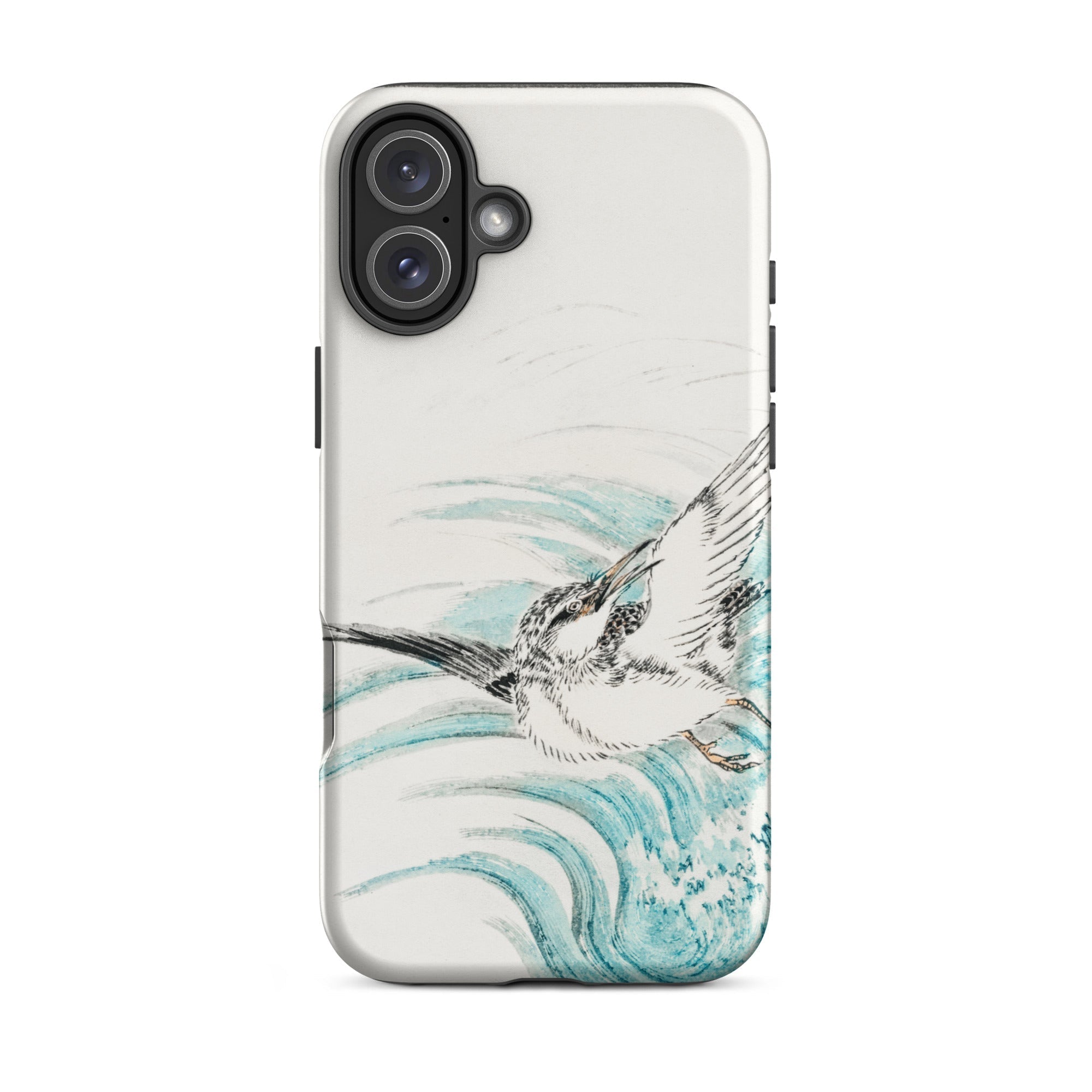 Mongolian Plover - Numata Kashu Shūchō Gafu Iphone Case, 16 Plus / Matte, Phone Case Bird Design