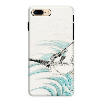 Mongolian Plover - Numata Kashu Shūchō Gafu Iphone Case, 8 Plus / Matte, Phone Case Delicate Watercolor-style Illustration Hummingbird