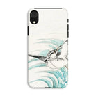 Mongolian Plover - Numata Kashu Shūchō Gafu Iphone Case, Xr / Matte, Phone Case Watercolor-style Illustration Hummingbird Flight Stylized