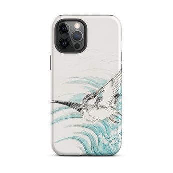 Mongolian Plover - Numata Kashu Shūchō Gafu Phone Case Iphone 12 Pro Max / Matte Bird-themed Iphone Case Numata Kashu, Mongolian Plover,