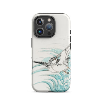 Mongolian Plover - Numata Kashu Shūchō Gafu Phone Case Iphone 16 Pro / Matte Bird-themed Phone Case Numata Kashu, Mongolian Plover, Gafu