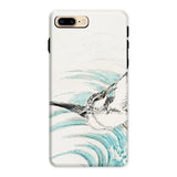 Mongolian Plover - Numata Kashu Shūchō Gafu Phone Case Iphone 8 Plus / Matte Phone Case Delicate Watercolor-style Illustration Hummingbird