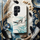 Mongolian Plover - Numata Kashu Shūchō Gafu Samsung Galaxy Case, Mobile Phone Cases, Toby Leon