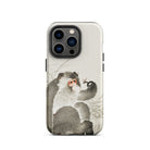Monkey with Insect Ohara Koson Shin Hanga Iphone Case, 14 Pro / Matte, Monkey Art Iphone Case