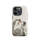 Monkey with Insect Ohara Koson Shin Hanga Iphone Case, 15 Pro / Matte, Monkey Themed Phone Case