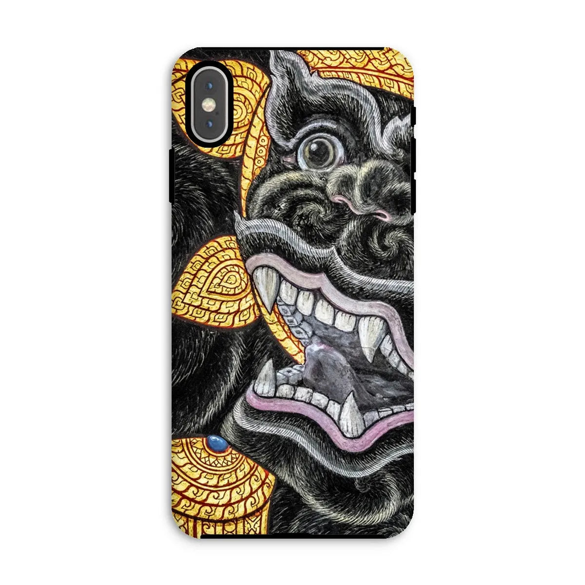 Monkey Magic - Thai Aesthetic Animal Art Phone Case - Iphone Xs Max / Matte - Mobile Phone Cases - Aesthetic Art