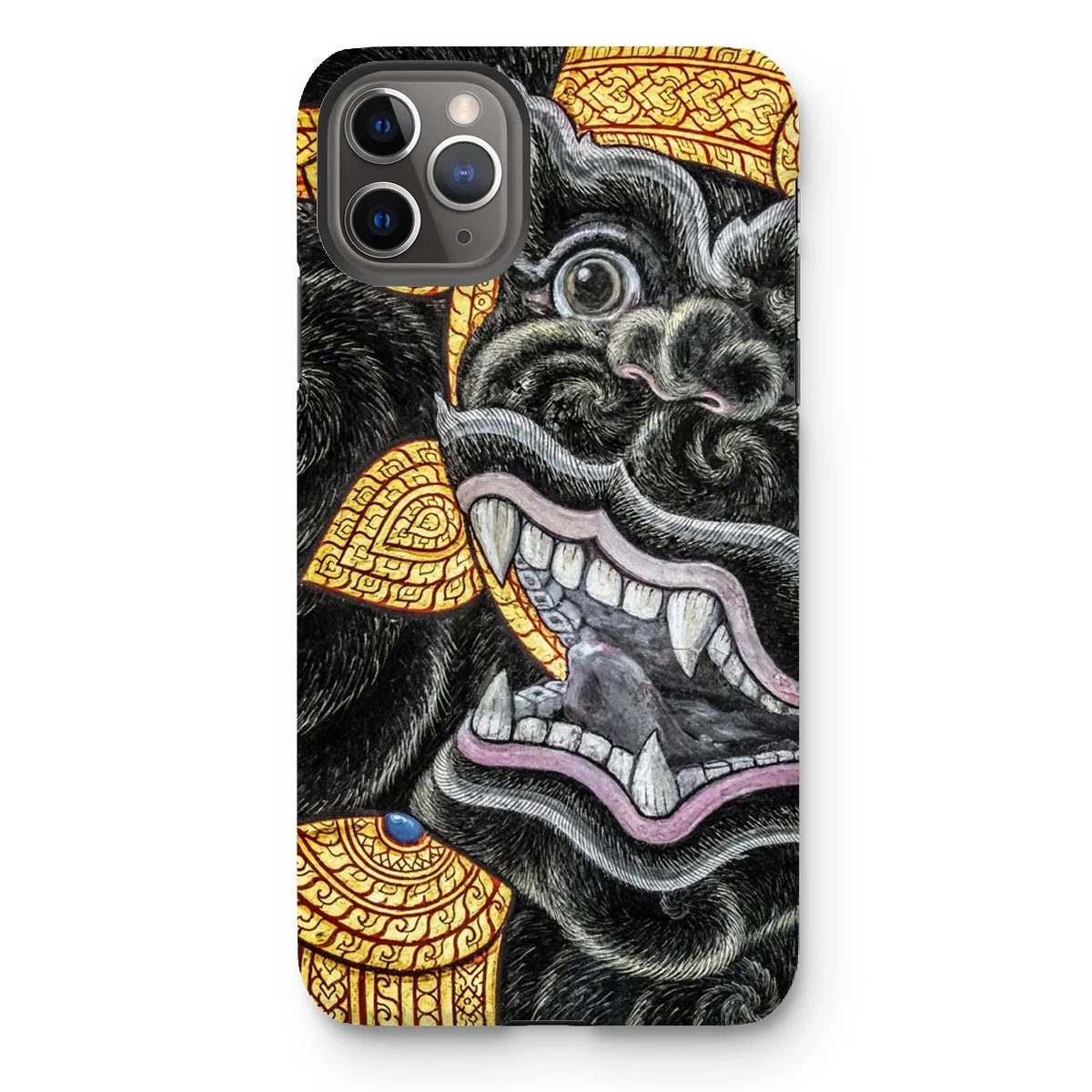 Monkey Magic - Thai Aesthetic Animal Art Phone Case - Iphone 11 Pro Max / Matte - Mobile Phone Cases - Aesthetic Art