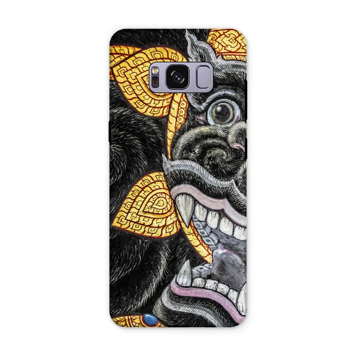 Monkey Magic - Thai Aesthetic Animal Art Phone Case - Samsung Galaxy S8 Plus / Matte - Mobile Phone Cases - Aesthetic
