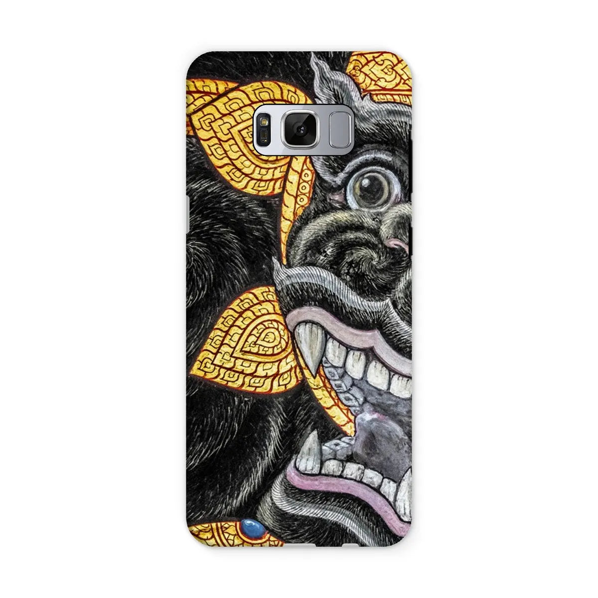 Monkey Magic - Thai Aesthetic Animal Art Phone Case - Samsung Galaxy S8 / Matte - Mobile Phone Cases - Aesthetic Art