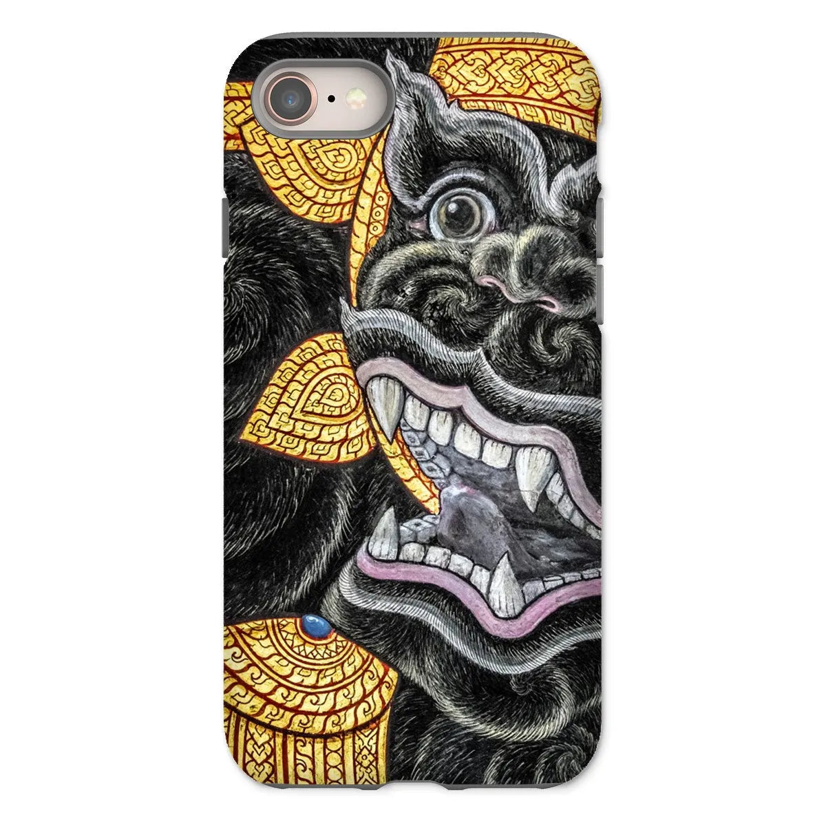 Monkey Magic - Thai Aesthetic Animal Art Phone Case - Iphone 8 / Matte - Mobile Phone Cases - Aesthetic Art