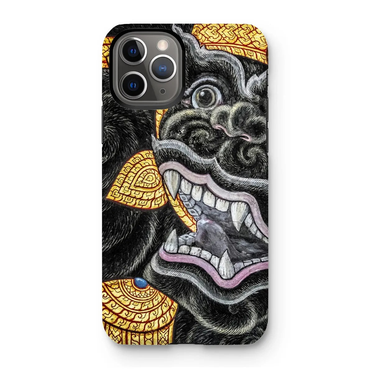 Monkey Magic - Thai Aesthetic Animal Art Phone Case - Iphone 11 Pro / Matte - Mobile Phone Cases - Aesthetic Art