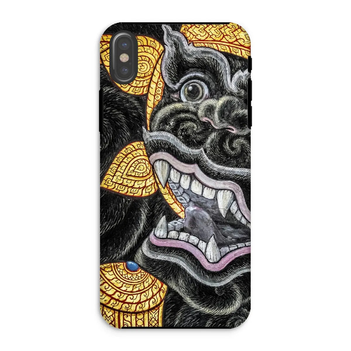 Monkey Magic - Thai Aesthetic Animal Art Phone Case - Iphone Xs / Matte - Mobile Phone Cases - Aesthetic Art