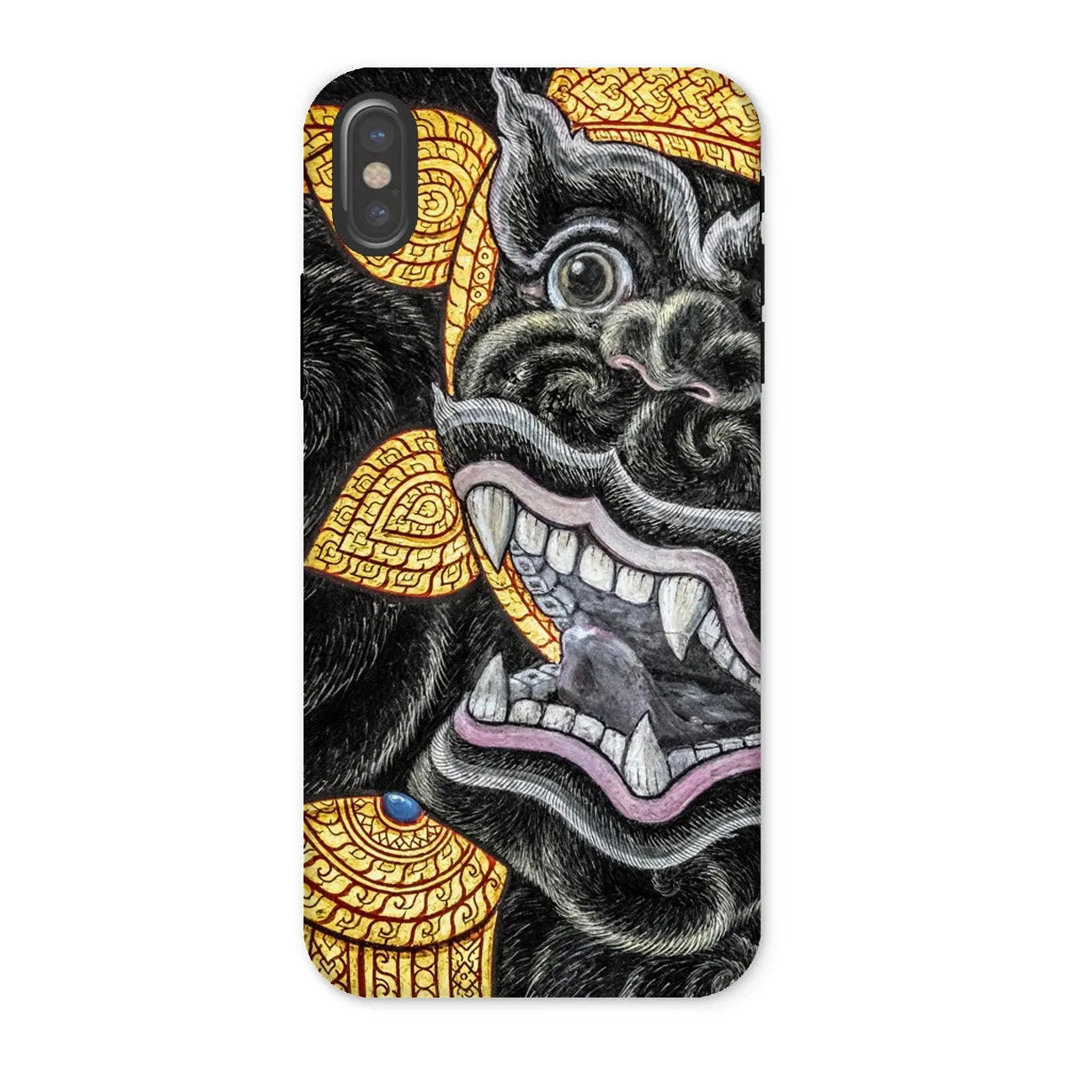 Monkey Magic - Thai Aesthetic Animal Art Phone Case - Iphone x / Matte - Mobile Phone Cases - Aesthetic Art