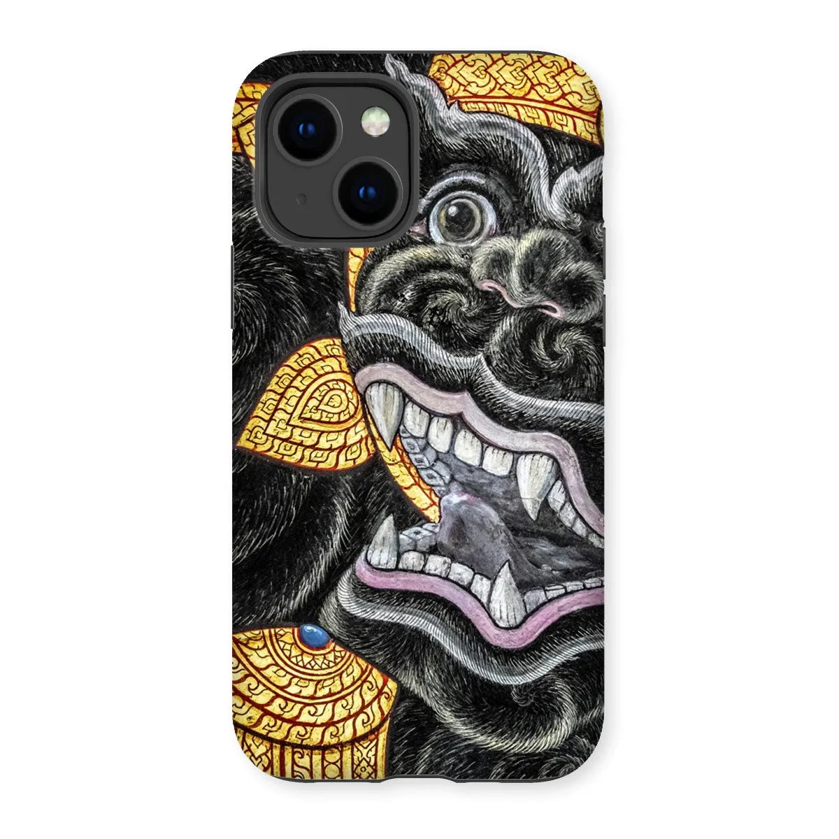 Monkey Magic - Thai Aesthetic Animal Art Phone Case - Iphone 14 / Matte - Mobile Phone Cases - Aesthetic Art