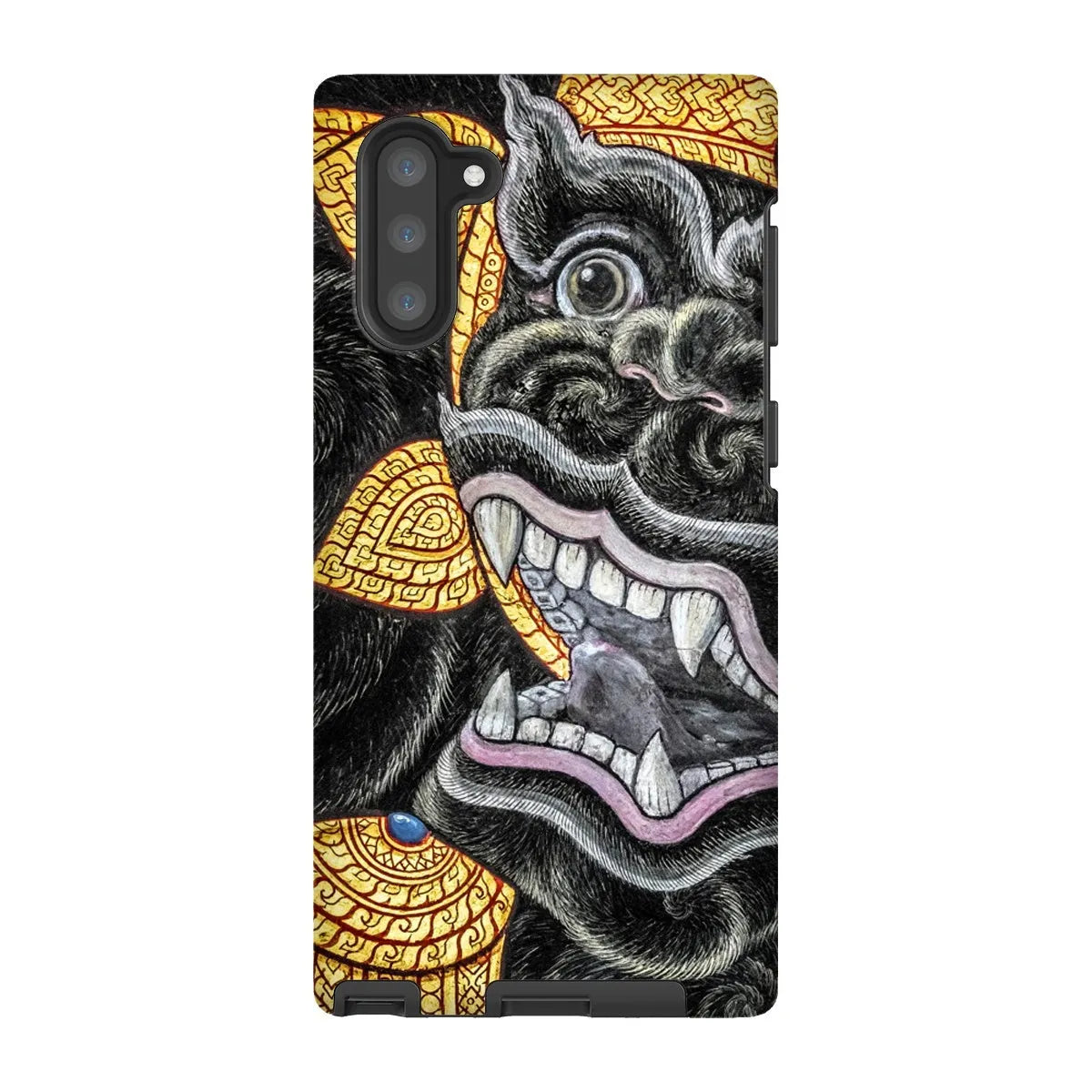 Monkey Magic - Thai Aesthetic Animal Art Phone Case - Samsung Galaxy Note 10 / Matte - Mobile Phone Cases - Aesthetic