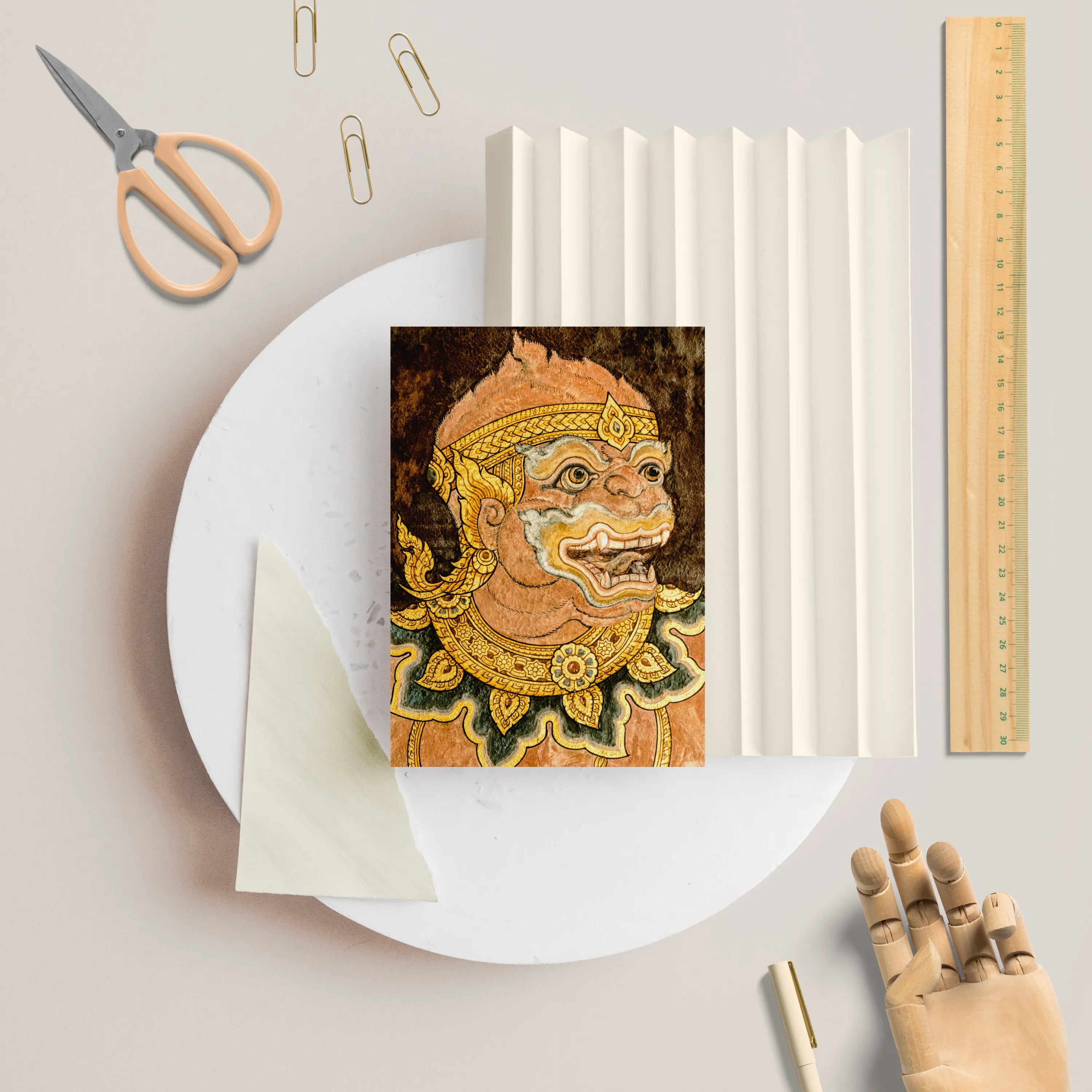 Monkey See Greeting Card - Greeting & Note Cards - Aesthetic Art