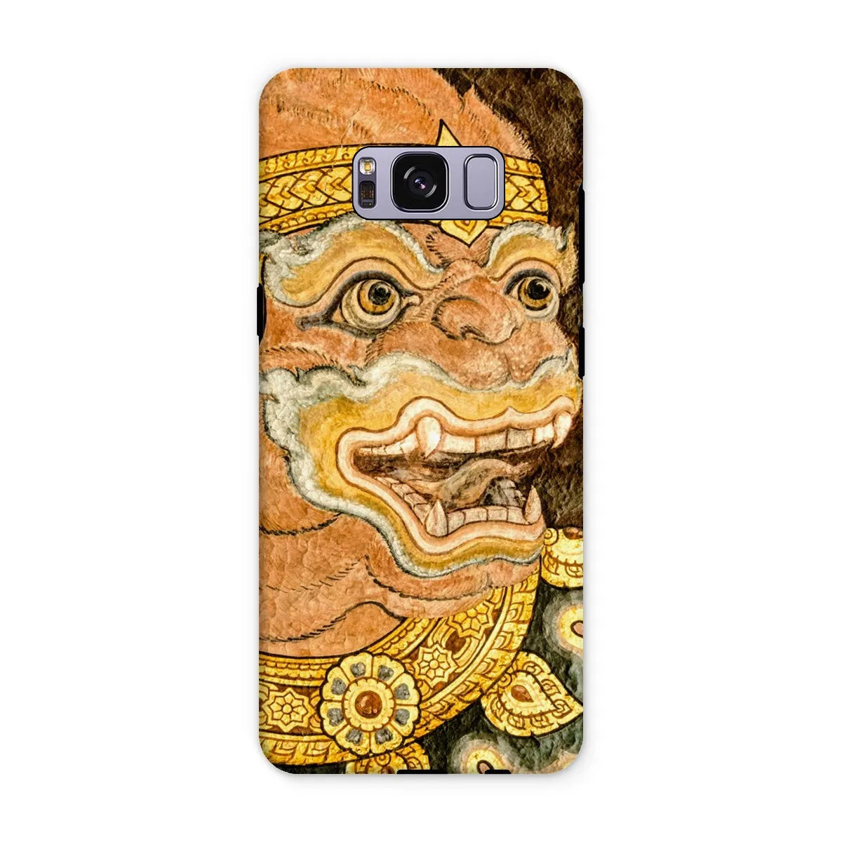Monkey See - Traditional Thai Aesthetic Art Phone Case - Samsung Galaxy S8 Plus / Matte - Mobile Phone Cases
