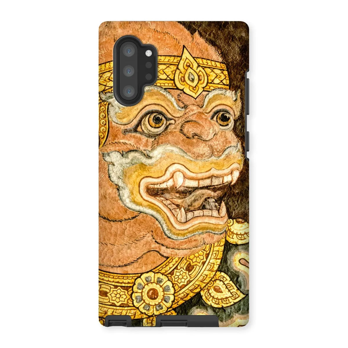 Monkey See - Traditional Thai Aesthetic Art Phone Case - Samsung Galaxy Note 10p / Matte - Mobile Phone Cases