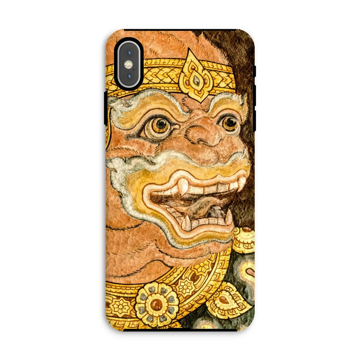 Monkey See - Traditional Thai Aesthetic Art Phone Case - Iphone Xs Max / Matte - Mobile Phone Cases - Aesthetic Art
