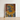 Framed Artwork Dark Ornate Guardian Figure Intricate Golden Jade-hued Simian Deity, Ramakien Epics, Traditional Mural Art