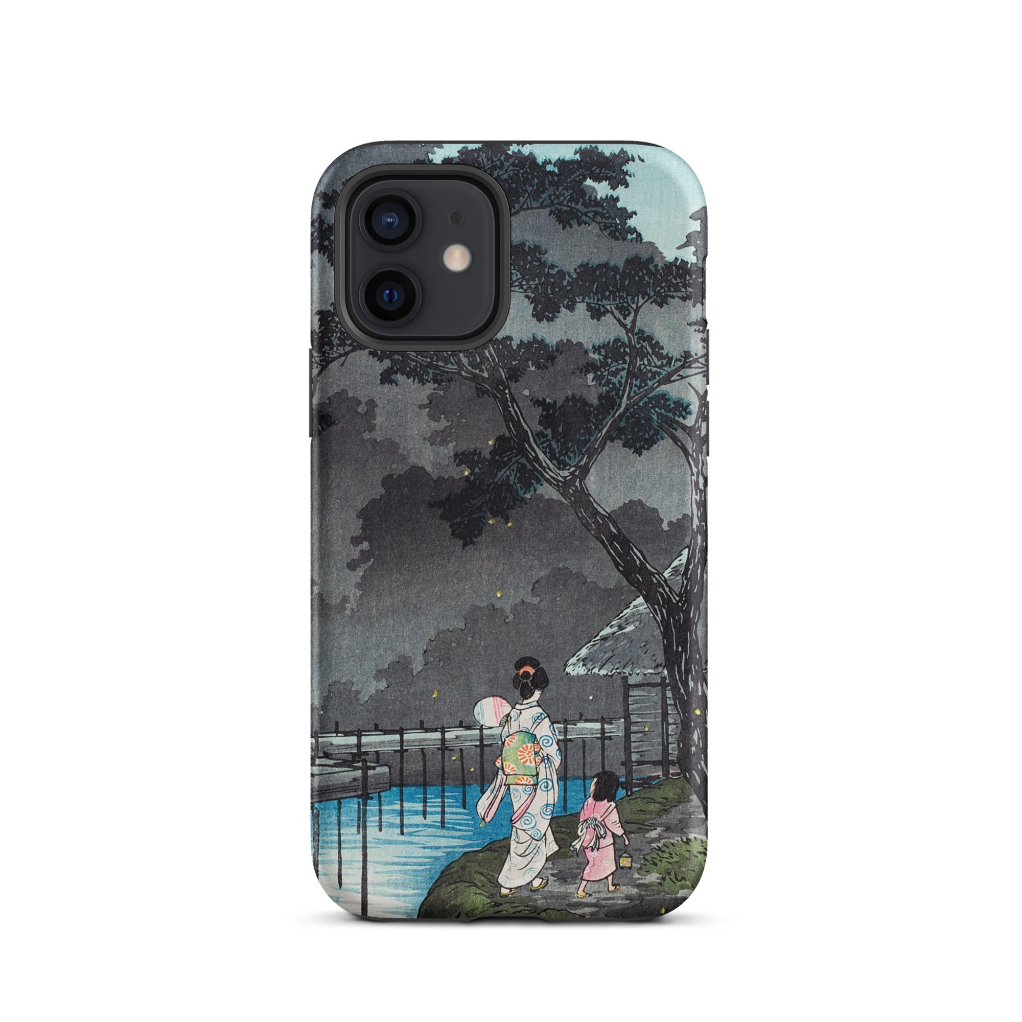 Moon at Sekiguchi Hiroaki Takahashi Iphone Case, 12 / Matte, Phone Case Japanese Art