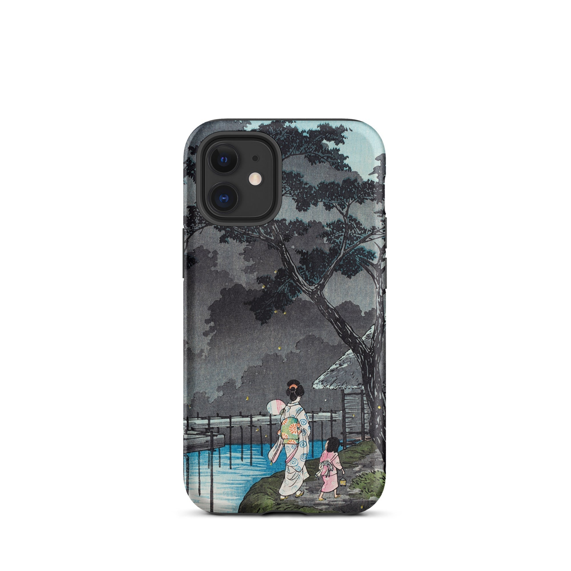 Moon at Sekiguchi Hiroaki Takahashi Iphone Case, 12 Mini / Matte, Japanese Art Phone Case