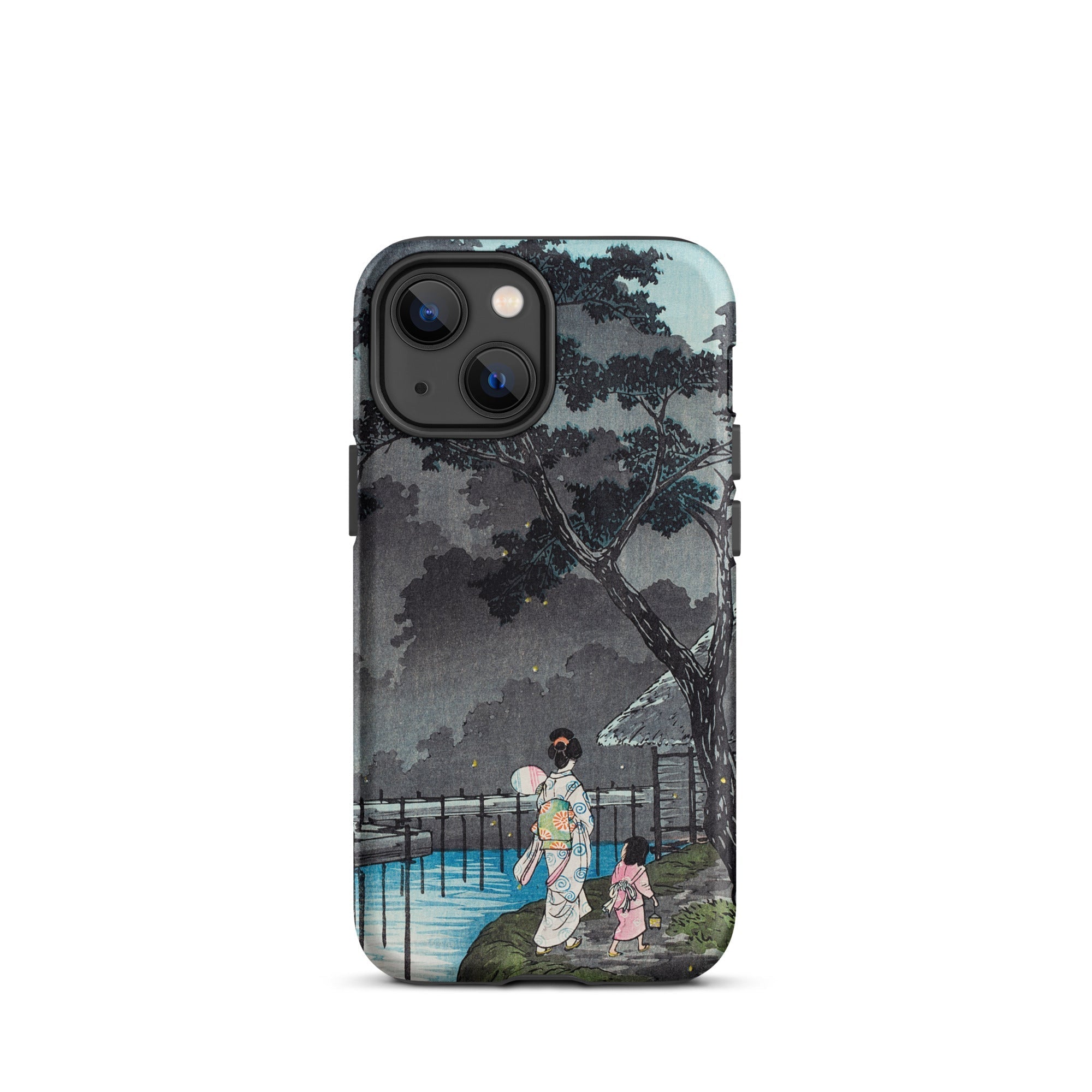 Moon at Sekiguchi Hiroaki Takahashi Iphone Case, 13 Mini / Matte, Japanese Art Phone Case