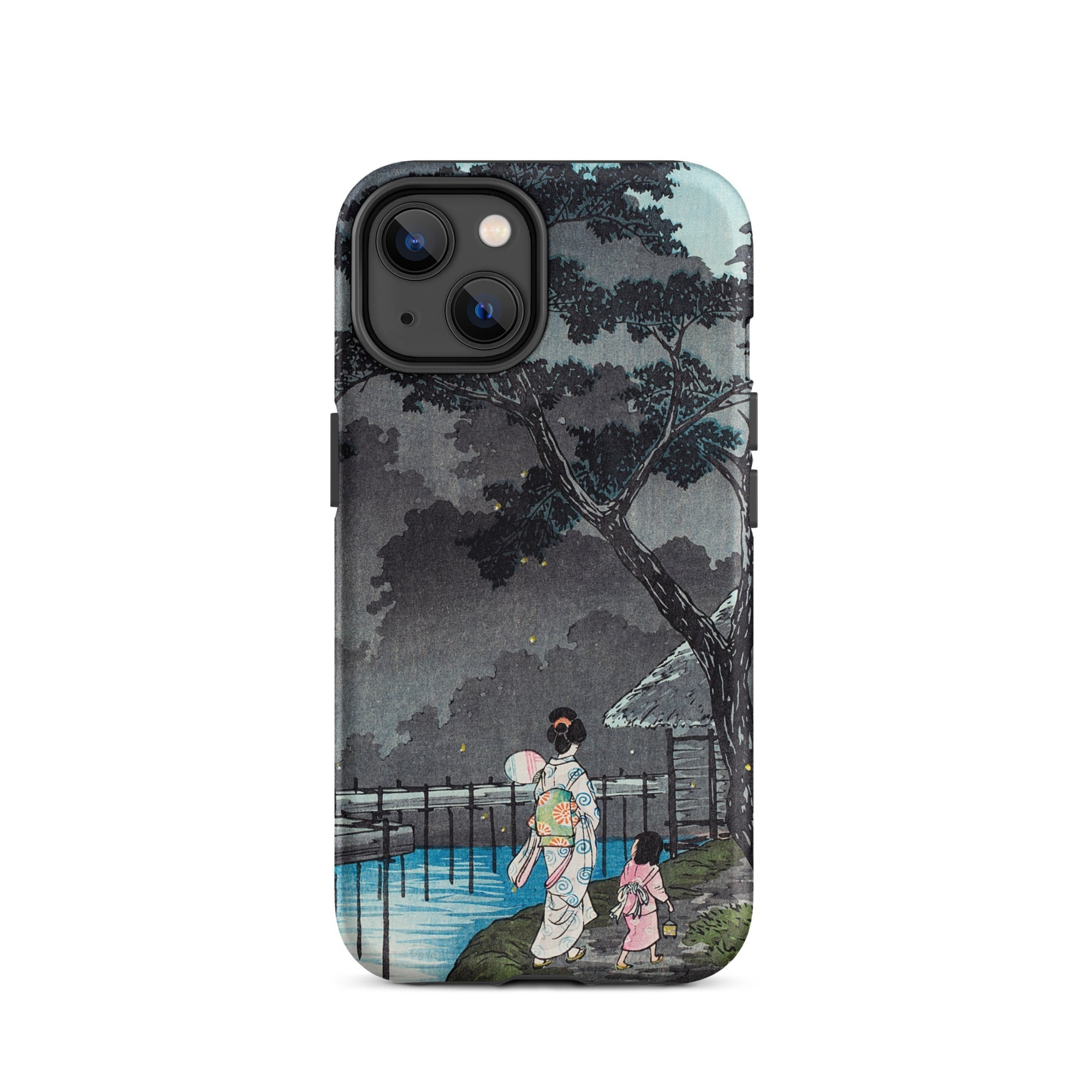 Moon at Sekiguchi Hiroaki Takahashi Iphone Case, 14 / Matte, Japanese Art Adorned Phone Case