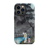 Moon at Sekiguchi - Hiroaki Takahashi Iphone Case, 14 Pro Max / Matte, Iphone Case Japanese Art