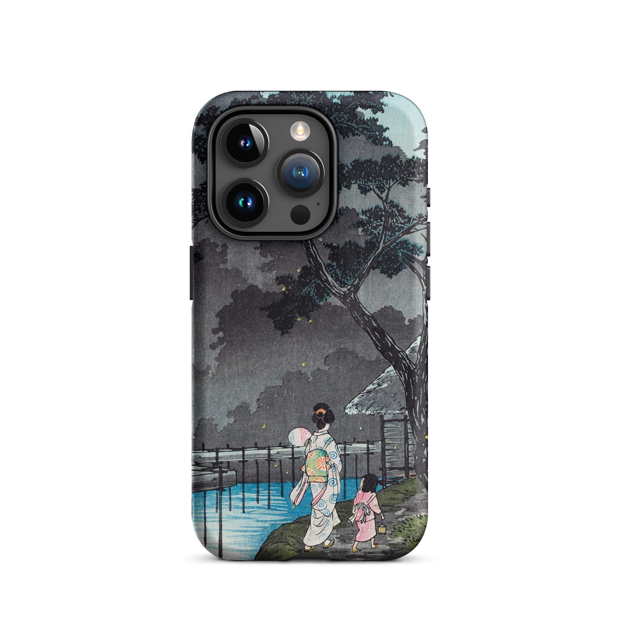 Moon at Sekiguchi Hiroaki Takahashi Iphone Case, 15 Pro / Matte, Japanese Art Phone Case