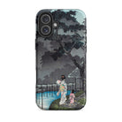 Moon at Sekiguchi Hiroaki Takahashi Iphone Case, 16 Plus / Matte, Phone Case Japanese Art