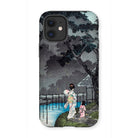 Moon at Sekiguchi - Hiroaki Takahashi Iphone Case - 12 Mini / Matte