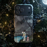Moon at Sekiguchi - Hiroaki Takahashi Iphone Case, Mobile Phone Cases, Toby Leon
