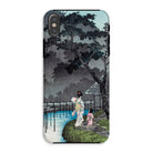 Moon at Sekiguchi - Hiroaki Takahashi Iphone Case - Xs / Matte