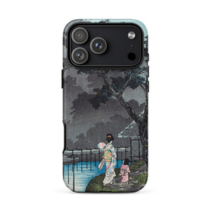 Moon at Sekiguchi - Hiroaki Takahashi Phone Case Iphone 17 Pro Max / Matte Iphone 13 Pro Max Phone Case Japanese-inspired Design Hiroaki