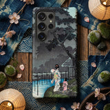 Maan bij Sekiguchi - Hiroaki Takahashi Samsung Galaxy Case, Mobiele Telefoonhoesjes, Toby Leon