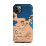 Moon and Waves - Suzuki Kiitsu Iphone Case, 11 Pro Max / Matte, Smartphone Case Wave Design