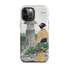 Moonlight and Pine Trees Ogata Gekko Iphone Case, 12 Pro Max / Matte, Iphone Case Japanese Art