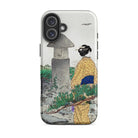 Moonlight and Pine Trees Ogata Gekko Iphone Case, 16 Plus / Matte, Phone Case Japanese Art