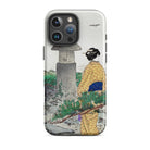 Moonlight and Pine Trees Ogata Gekko Iphone Case, 16 Pro Max / Matte, Phone Case Japanese Art