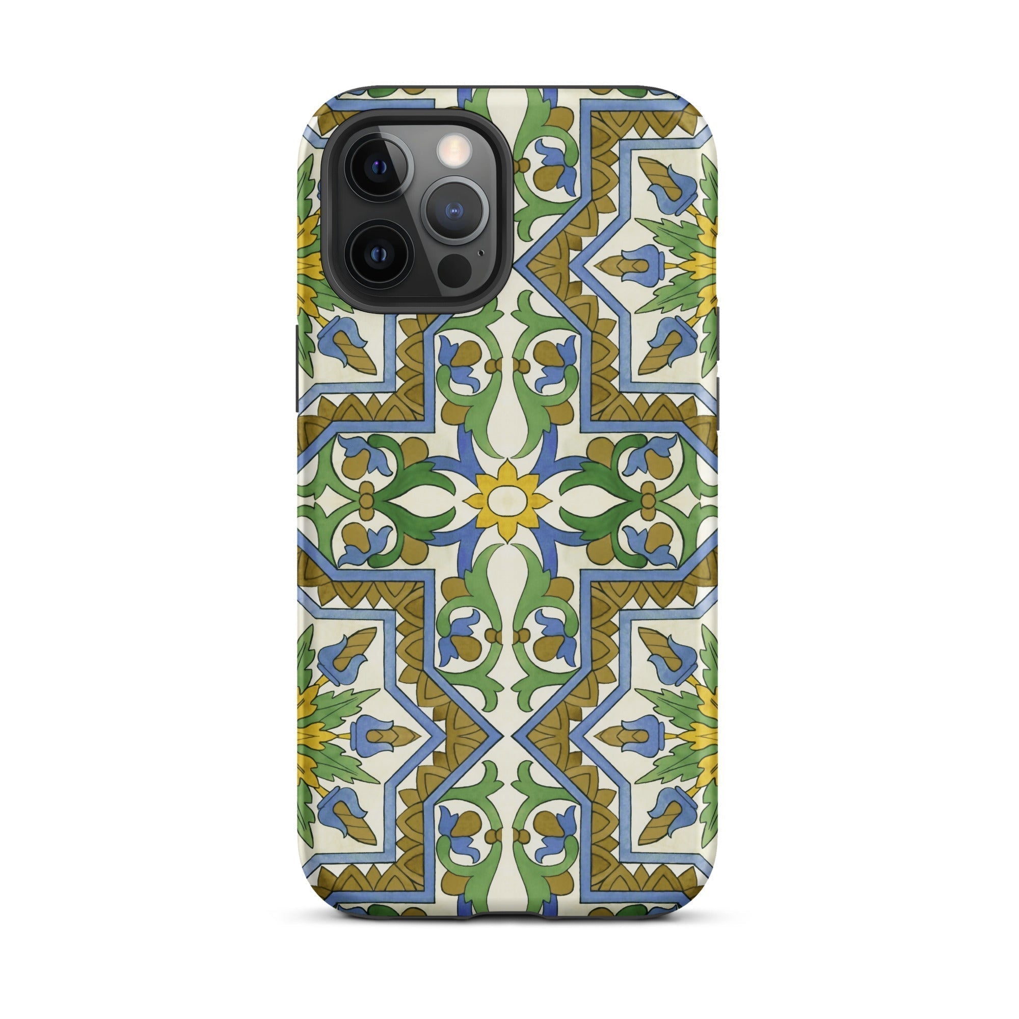 Moreish - Moorish Design Iphone Case, 12 Pro Max / Tough Phone, Patterned Smartphone Case