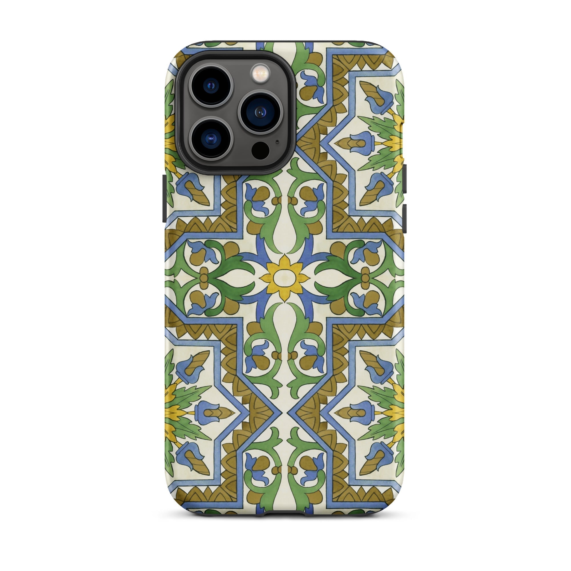Moreish - Moorish Design Iphone Case, 13 Pro Max / Tough Phone, Patterned Iphone Case