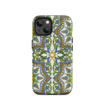 Moreish - Moorish Design Iphone Case 14 / Matte Patterned Vibrant Geometry, Dances, Mediterranean Mystique Mobile Phone Cases